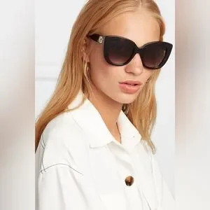 New Authentic - GUCCI GG0327S 52 002 Oversized Cat-eye
Sunglasses Gucci GG0327S 002 Cat Eye Tortoiseshell Sunglasses  main image 3